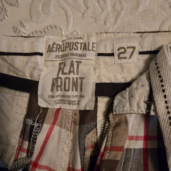 Aeropostale Mens plaid shorts - Picture 2 of 3